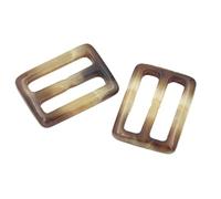 DEEBOW 10 PZ 50/25 Millimetri Quadrato Rotondo in Resina Fibbia della Cintura Sciarpa di Seta Fibbia Grande T Shirt Anello Pinze per Le Donne Giacca A Vento Trench Cappotto Fibbia in Vita