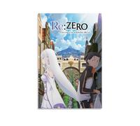 DEEBOW Re Zero - Poster decorativo da parete su tela, stampa moderna, per camera da letto, 30 x 45 cm