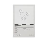 DEEBOW TOFUTO Deftones, poster decorativo da parete con pony bianco, stampa artistica su tela, poster decorativo moderno, per camera da letto, 60 x 90 cm