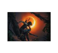 DEEBOW Tomb Raider - Poster decorativo da parete su tela, stampa moderna su tela, poster decorativo per camera da letto, 20 x 30 cm