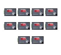 Deechate 10X Regolatore di Velocità Motore CC PWM 6-60 V 30 A con Display Digitale e PCB - Perfetto per Macchine