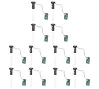 Deechate 12Pcs 20MM Ad Ultrasuoni Mist Maker Fogger Atomizzatore Trasduttore Atomizzatore Piastra Film Accessori Umidificatore Guarnizione in Gomma