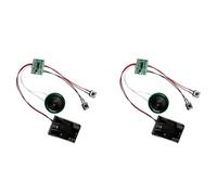 Deechate 2X 4 Minuti di Registrazione con Controllo della Luce e Riproduzione del Modulo Registrazione con Rilevamento della Luce A Batteria Secca Riproduci Una Volta