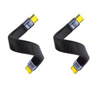 Deechate 2X 40Gbps USB 4.0 PD 240W di Ricarica Veloce Supporto 8K 4K Trasmissione Video Dati Mobile per Notebook Del Telefono