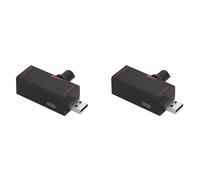 Deechate 2X 5W 5V Regolatore di velocità della Ventola Regolatore di velocità A Induzione con Protezione 'Interruttore Interfaccia USB Raffreddamento del Telefono Cellulare Portatile
