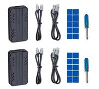 Deechate 2X Involucro Esterno SSD M.2 NVMe Type-C USB3.1 Gen2 10Gbps SSD Scatola per Disco Rigido SSD A Doppio Protocollo per SSD 2230