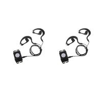 Deechate 2X Lettore MP3 Impermeabile per Il Nuoto con Auricolare FM Mp3 per Il Surf Tipo da Indossare con Clip per Auricolare Lettore Mp3 (8 GB)