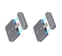 Deechate 2X M.2 NVMe 2230 SSD Enclosure USB C Adapter 10Gbps USB3.2 Gen2 Caso Esterno Box per M2 2230 NVMe SN740/SN530 520 A