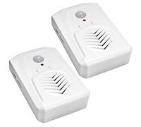 Deechate 2X Sensore di Movimento Campanello Porta Interruttore MP3 Infrarossi Campanello Wireless PIR Sensore di Movimento Voice Prompter