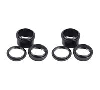 Deechate 2X Tubi di Prolunga Macro 7mm/14mm/28mm per Adattatore M42 Close-Up Set di Anelli per Tubi Adattatori per Lenti Macro