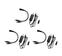 Deechate 3X di Alimentazione USB 5V Passaggio Fino A9 V CC 12V Convertitore di Tensione 1A Trasformatore Step-Up Trasformatore di Corrente Continua con Interruttore e Display Voltmetro