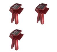 Deechate 3X Strumento per Estrusione di Colla Strumento per Estrusione di Silicone Dispenser Strumento per Spremere Strumenti per Estrusione di Silicone di Facile Controllo Rosso