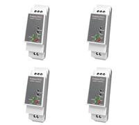 Deechate 4X Porta Seriale su Guida DIN Convertitore RS485 A Ethernet Server Protoss MQTT PE11-H Supporto Modbus RTU