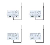 Deechate 4X Sensore di Temperatura Tuya WiFi 2.4G WiFi Interruttore di Temperatura Sensore di Temperatura Interruttore Intelligente con Sonda di Temperatura da 1 M