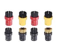 Deechate 8X Spazzole per la Pulizia per SC1 SC2 SC3 SC4 SC5 SC7 CTK10 Accessori per Pulitore Un Ugello per Spruzzatore Rotondo di Ricambio