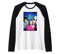 Deee-Lite Groove è nel Ritratto del Cuore di AJ Barratt Maglia con Maniche Raglan