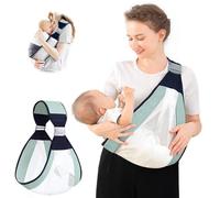 deegbbyi Fascia Porta Bebe, Fascia per Neonati Traspirante, Cintura Neonato Marsupio Laterale Neonato, Regolabile Cintura Porta Bebe per Dormire, Facilmente Regolabile, per Neonati a Bambini