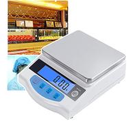 DEEguess Bilancia da Laboratorio Ad Alta Precisione/0,01 G, Funzione di Conteggio, Portatile/con Pesi, per Analisi di Laboratorio, Gioielleria, Cucina ECC. D,600g/0.01g