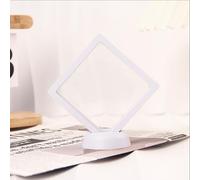 DEEguess Portagioie Espositore per Gioielli Piccolo Quadrato Antipolvere Ornamenti Scuola attività Fatte A Mano Regalo di Compleanno Creativo Fai da Te Fatto A Mano,11CM