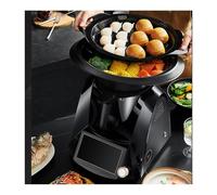 DEEguess Questa Macchina da Cucina Multifunzione con Vaporiera è Una Vera Salvezza per Chi Non Sa Cucinare. È Un Regalo Perfetto per Amici E Parenti Black