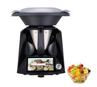DEEguess Questa Macchina da Cucina Multifunzione con Vaporiera è Una Vera Salvezza per Chi Non Sa Cucinare. È Un Regalo Perfetto per Amici E Parenti Black