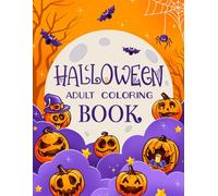 Deena Stone Halloween Adult Coloring Book