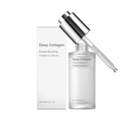Deep Anti-Wrinkle Rassodante Essence 30ml, contenente collagene idrolizzato, niacinamide e acido ialuronico, leviga le linee sottili, migliora l'elasticità, adatto per la pelle sensibile.