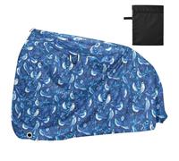 Deep Blue Birds Bike Cover Outdoor Impermeabile Outdoor Esercizio Bike Copertura Bici Deposito