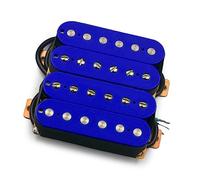 Deep Blue Chitarra Elettrica Pickup Humbucker Dual Coil Coil Spliting Humbucker Pickup Al Collo/ponte Pickups Set per Chitarra Elettrica (Color : Set)