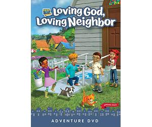 Deep Blue Connects Adventure Dvd Spring 2020: Loving God, Loving Neighbor Ages 3-10