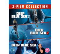 Deep Blue Sea 3-Film Collection (Blu-ray) Various Tania Raymonde Emerson Brooks