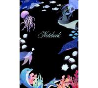 Deep Blue Sea Notebook: A Colorful of Deep Blue Sea Notebook, 120 pages dotted lined, 6"x9"