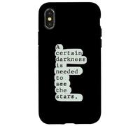 Deep Book Citazione, Un certo tipo di oscurità per vedere le stelle Custodia per iPhone X/XS
