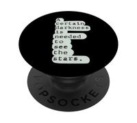 Deep Book Citazione, Un certo tipo di oscurità per vedere le stelle PopSockets PopGrip Adesivo
