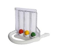 Deep Breathing Lung Exerciser - Three-ball Transparent Breath Exercise Measurement System | Washable & Hygienic