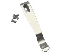 Deep Carry Pocket Clip, Heavy Duty Tool Belt Buckle, Metal Clip Replacement Part, Secure Multi Tool Attachment, for Backpacking Climbing Running Hiking Fishing Walking Picnic Use