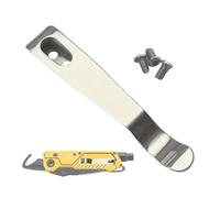 Deep Carry Pocket Clip, Heavy Duty Tool Belt Clip Replacement, durevole Metal Buckle for Walking, Running, Climbing, Hiking, Backpacking, Fishing, and Picnic Gear Attachment