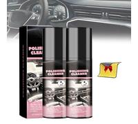 Deep Cleaning Car Polish Spray, Upgrade Polishing Cleaner Car Interior Detailer Spray For Car Interior Detailing Rubber Leather, Multipurpose Polishing Cleaner For Car All Purpose (2pcs)