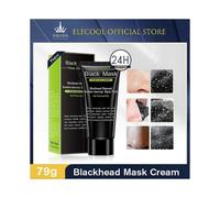Deep Cleansing Peel-Off Black Purifying Face Mask Charcoal Blackhead Remover Mud