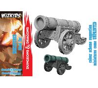 DEEP CUTS Unpainted Miniature: Large Cannon by WIZKIDS