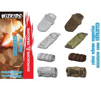 DEEP CUTS Unpainted Miniatures BEDROLLS by WIZKIDS