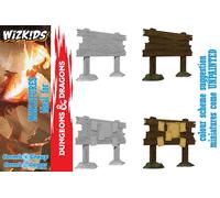 DEEP CUTS Unpainted Miniatures BOUNTY BOARD by WIZKIDS