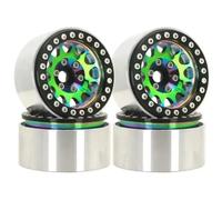 Deep Dish Beadlock Wheel Rim 1.9 Pollici Ottone Alluminio Per Axial Per SCX10 Per Traxxas Per TRX4 VS4-10 Gen8 1/10 Heavy RC Crawler Car Ricambi RC