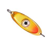 Deep Drop LED Bait Light - Waterproof Eye Shaped Fishing Lure Lamp Flasher, Durable Marine Saltwater Freshwater Fishing Accessories, Underwater Glow Attractor for Dock Boat Ice River ocaen Angler Gear