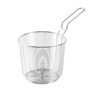 Deep Fryer Basket, French Fry Basket Round,Large Frying Snack Container, Anti-Scalding Handle Round Wire Mesh Fry Basket, Stainless Steel Fry Basket For Cooking Noodles