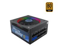 Deep Gaming RGB-850 Rainbow alimentatore per computer 850 W 20+4 pin ATX ATX Nero