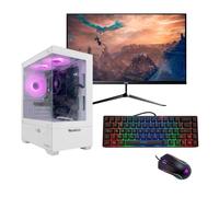 Deep Gaming – PC Gaming Spectre Ryzen 5 5600G 32GB 1TB SSD Monitor 24" Pack Gaming Bianco