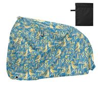 Deep Green Little Bird Bike Covers Impermeabile Outdoor Rain Cover Bike Storage