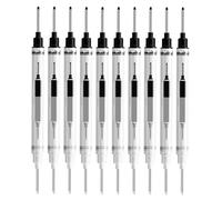 Deep Hole Marker Pen Set, 10 Pack Carpenter Ink Waterproof Long Nib 21 mm Costruzione Layout Marking Tool, Precision Woodworking Framing Welding Automotive Industrial Heavy Duty Writing Pens