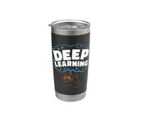 Deep Learning Robotica Ingegneria Intelligenza Artificiale Bicchiere termico in acciaio inox doppia parete
